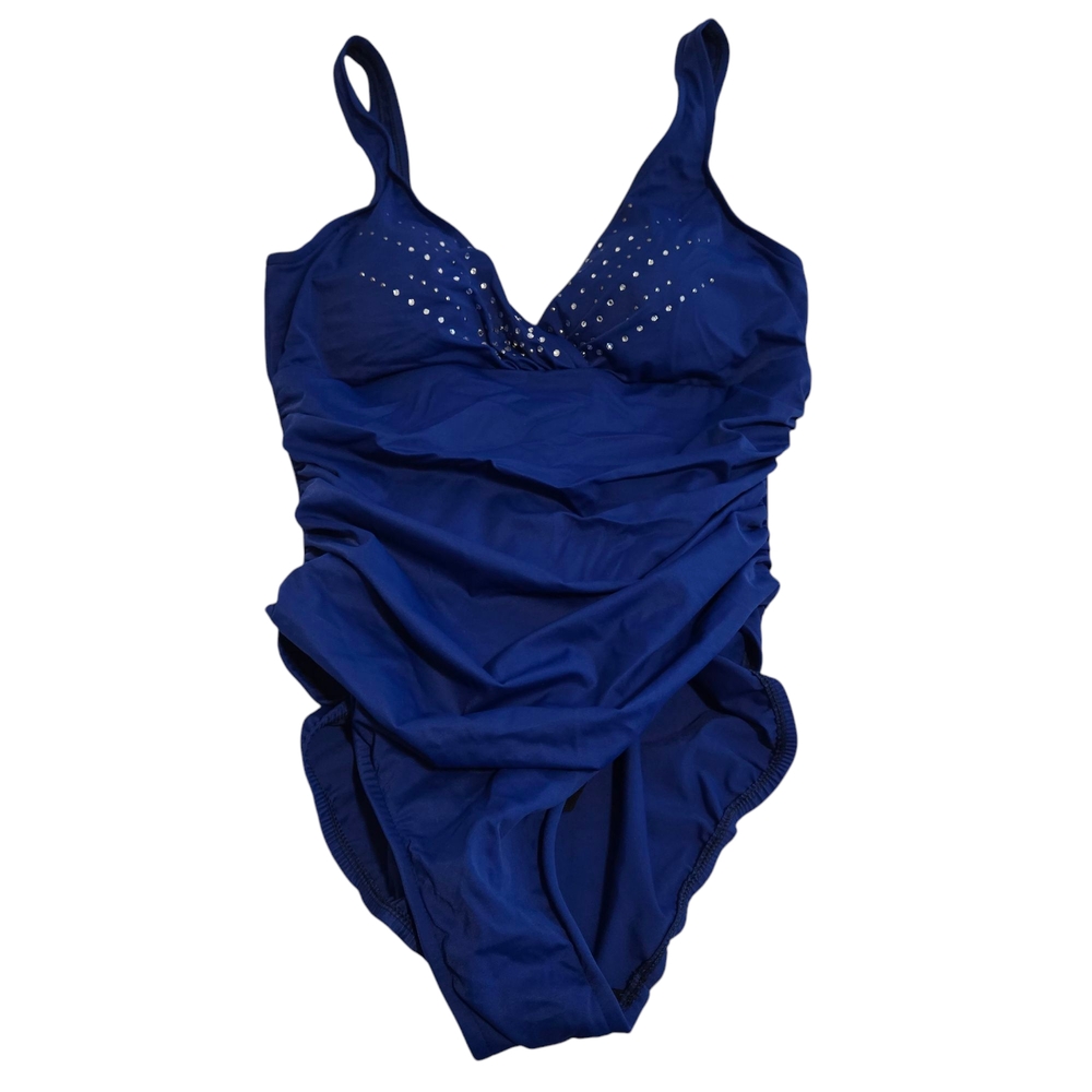 Ladies Blue One Piece Swimsuit